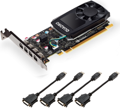 Видеокарта PCI-E PNY Quadro P620
