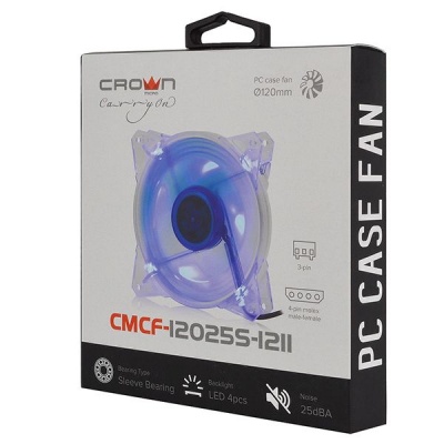 Вентилятор для корпуса Crown CMCF-12025S-1211
