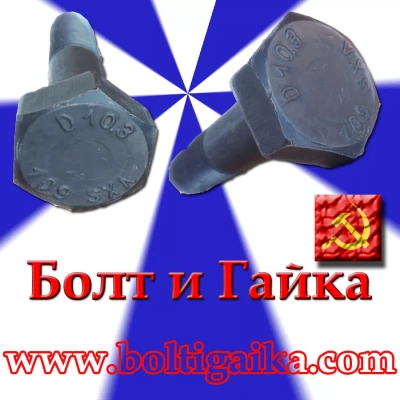 Болт высокопрочный, м27х90