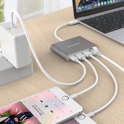 Концентратор USB 3.0 Orico RCR2A-SG