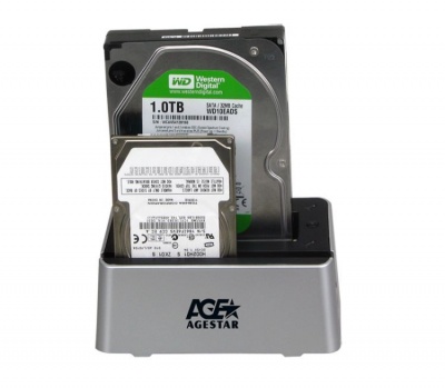 Док-станция AgeStar 3UBT3-6G (SILVER)