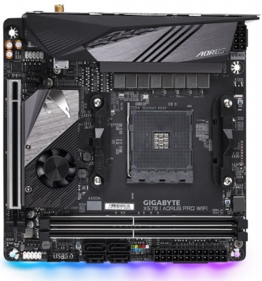 Материнская плата ATX GIGABYTE X570 I AORUS PRO WIFI (rev. 1.0)