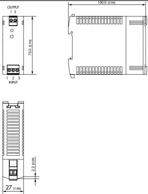 Преобразователь DC-DC модульный TRACO POWER TCL 012-124 DC