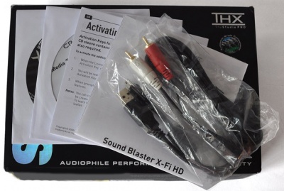 Звуковая карта USB 2.0 Creative X-FI HD