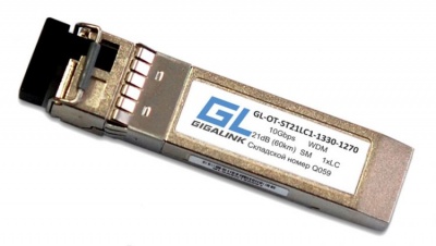 Модуль SFP+ GIGALINK GL-OT-ST12LC1-1330-1270