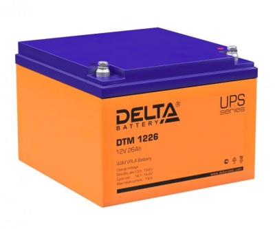 Батарея Delta DTM 1226