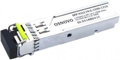 Модуль SFP OSNOVO SFP-S1LC19-G-1550-1310