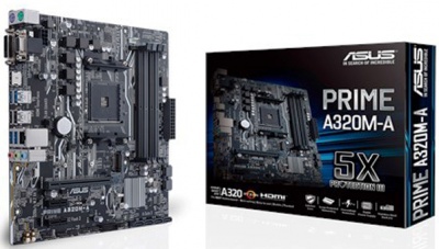 Материнская плата mATX ASUS PRIME A320M-A