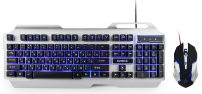 Клавиатура и мышь проводная Гарнизон GKS-510G