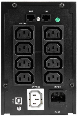 Источник бесперебойного питания Crown CMU-SP800IEC LCD USB