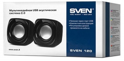 Компьютерная акустика 2.0 Sven 120