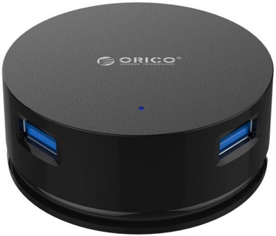 Концентратор USB 3.0 Orico LHA-U3-BK