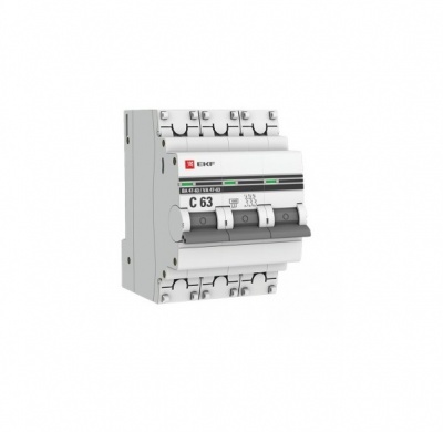 Автоматический выключатель EKF mcb4763-3-40C-pro
