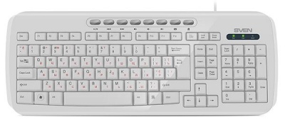 Клавиатура Sven KB-C3050 White USB