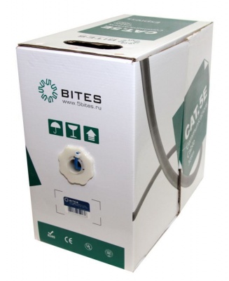 Кабель витая пара UTP 5e кат. 4 пары 5bites US5525-305B-BL