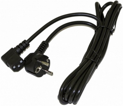 Кабель питания Hyperline PWC-IEC13A-SHM-1.0-BK
