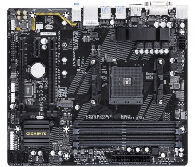 Материнская плата mATX GIGABYTE GA-AB350M-DS3H V2