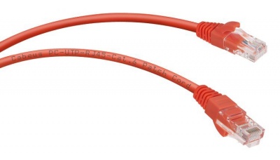 Кабель патч-корд UTP 6 кат. 5м. Cabeus PC-UTP-RJ45-Cat.6-5m-RD