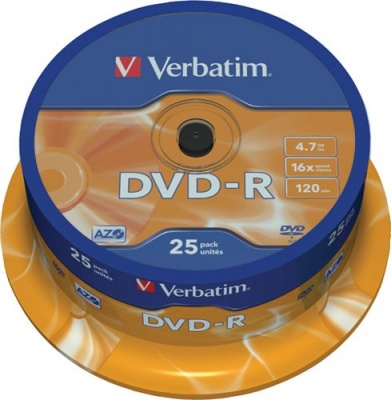 Диск DVD-R Verbatim 43522