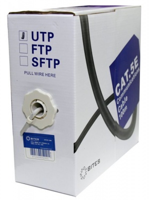 Кабель витая пара UTP 5e кат. 4 пары 5bites UT5725-100A