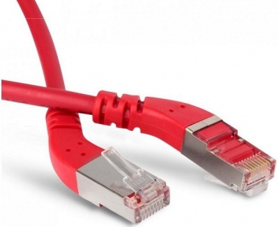 Кабель патч-корд Hyperline PC-APM-STP-RJ45/L45-RJ45/L45-C5e-5M-LSZH-RD