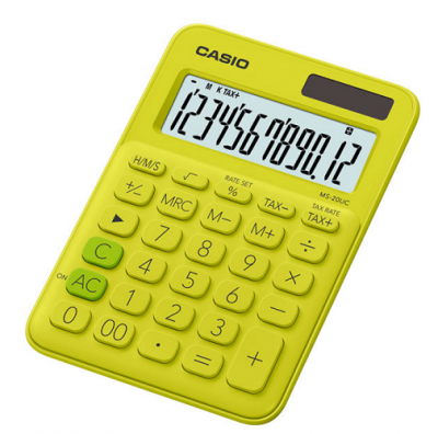 Калькулятор настольный Casio MS-20UC-YG-S-EC
