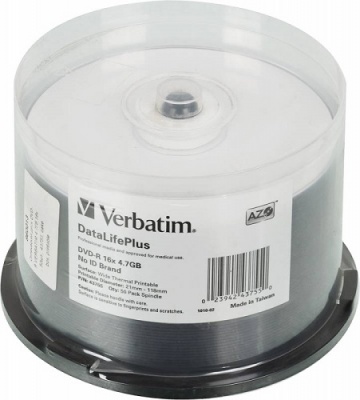 Диск DVD-R Verbatim 43755