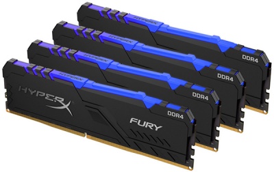 Модуль памяти DDR4 64GB (4*16GB) Kingston HX434C16FB3AK4/64
