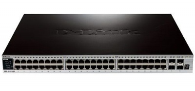 Коммутатор PoE D-link DGS-3420-52P/B1A