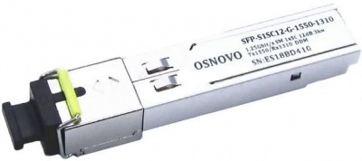 Модуль SFP OSNOVO SFP-S1SC12-G-1550-1310