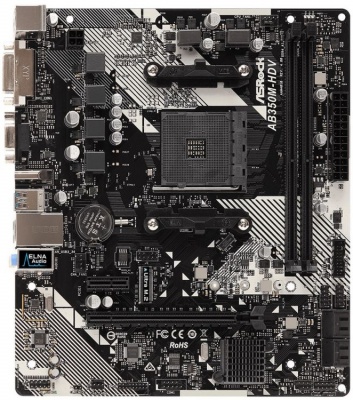 Материнская плата mATX ASRock AB350M-HDV R4.0