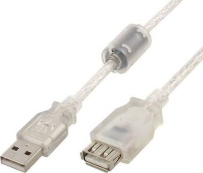Кабель интерфейсный USB 2.0 удлинитель Cablexpert AM-AF