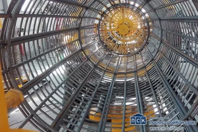 Станок для изготовления каркасов колонн, SGH15-12