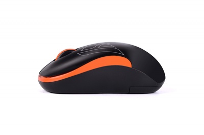 Мышь wireless A4Tech V-Track G3-300N black+orange