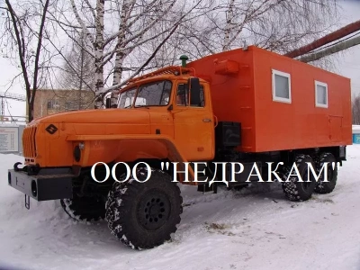 Геофизические подъемники на шасси Урал, 43206