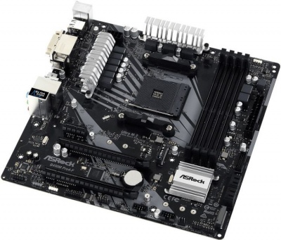 Материнская плата mATX ASRock B450M PRO4-F