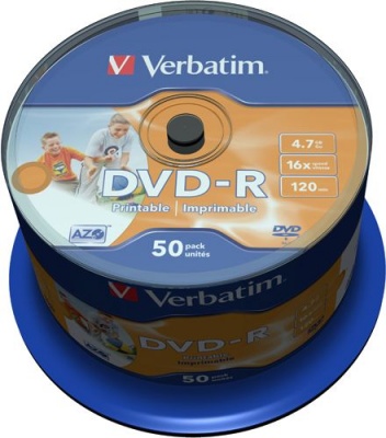 Диск DVD-R Verbatim 43533
