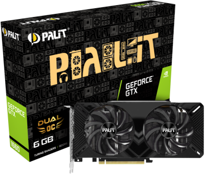 Видеокарта PCI-E Palit GeForce GTX 1660