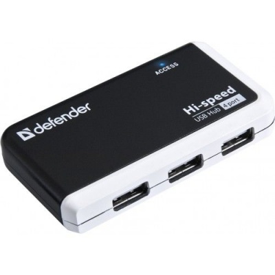 Разветвитель USB 2.0 Defender QUADRO INFIX