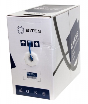 Кабель витая пара UTP 5e кат. 4 пары 5bites US5505-305A-BL