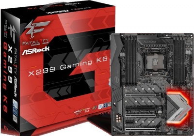 Материнская плата ATX ASRock X299 Gaming K6