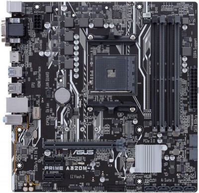 Материнская плата mATX ASUS PRIME A320M-A