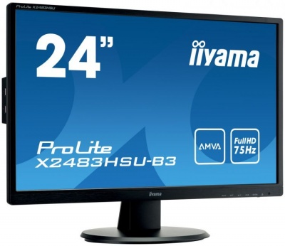 Монитор 23,8 Iiyama ProLite X2483HSU-B3
