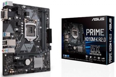 Материнская плата mATX ASUS PRIME H310M-K R2.0