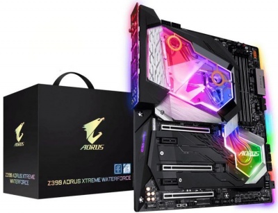 Материнская плата EATX GIGABYTE Z390 AORUS XTREME WATERFORCE