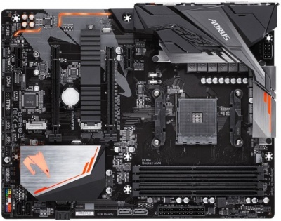 Материнская плата ATX GIGABYTE B450 AORUS ELITE