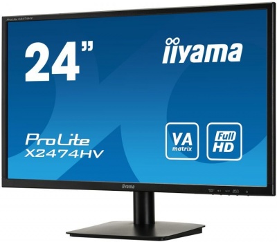 Монитор 23.6 Iiyama ProLite X2474HV-1