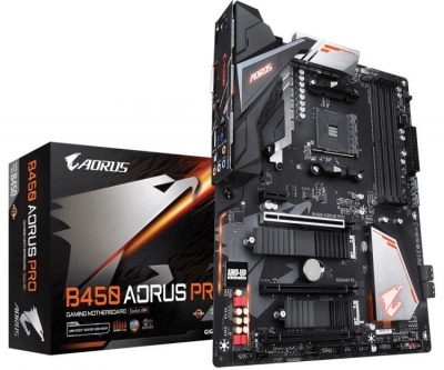 Материнская плата ATX GIGABYTE B450 AORUS PRO