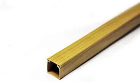 Кабель-канал 12х12 L2000 пластик с двойным замком сосна УралПак КК-3112012-200