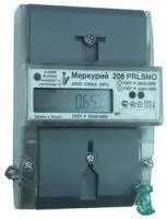 Счетчик Меркурий 206 RN 1ф 5-60А 1.0/2.0 класс точн. многотариф. оптопорт RS485 ЖКИ Моск. вр. Инкотекс 32575